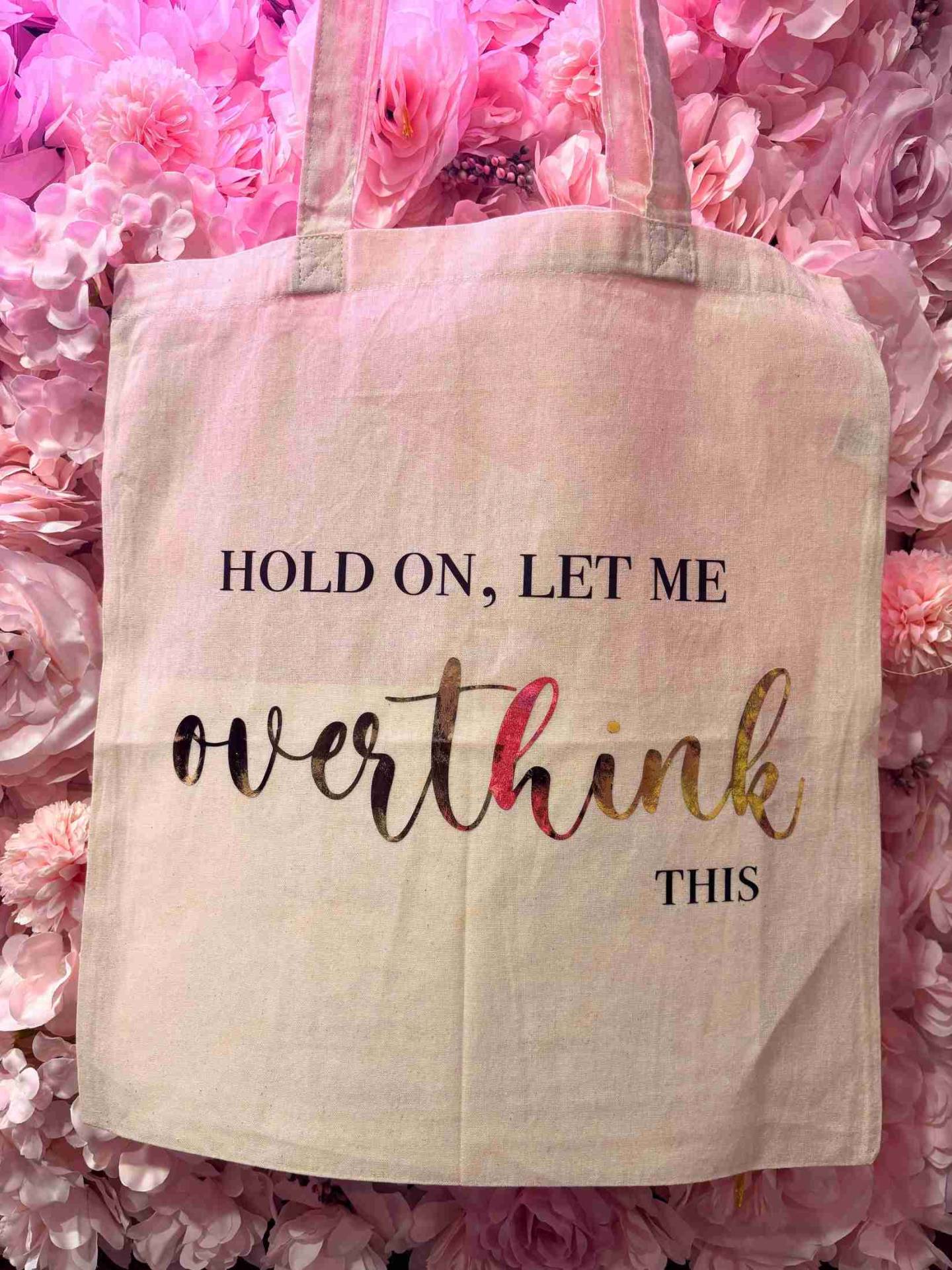 “Overthink” Tote Bag - Incanta Shop